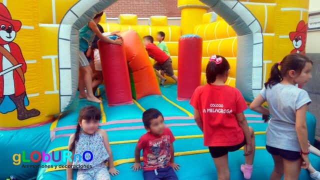 castillos hinchables para bodas en Madrid
